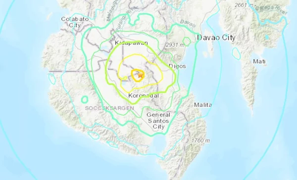Terremoto de 6,4 graus atinge o sul das Filipinas
