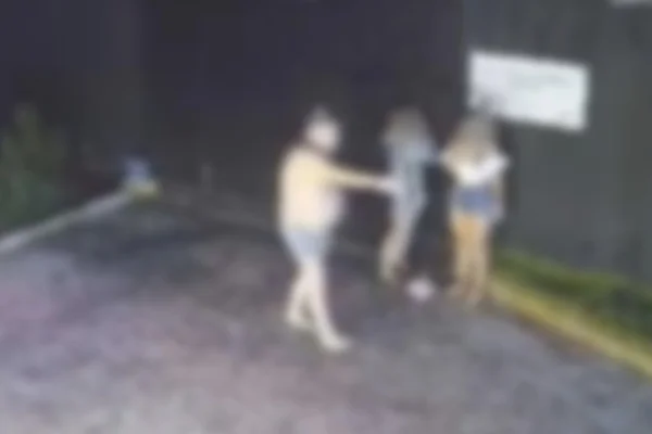 Imagens da câmera de segurança