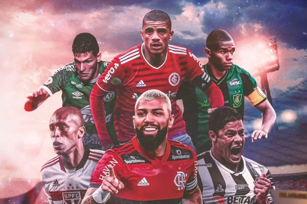 Panini faz ilustrações especiais de jogadores para álbum do Brasileirão