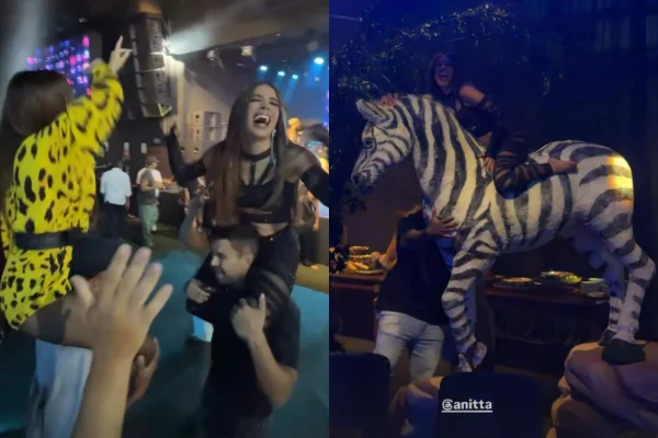 Famosos ignoram regra e vazam vídeos da festa de Anitta