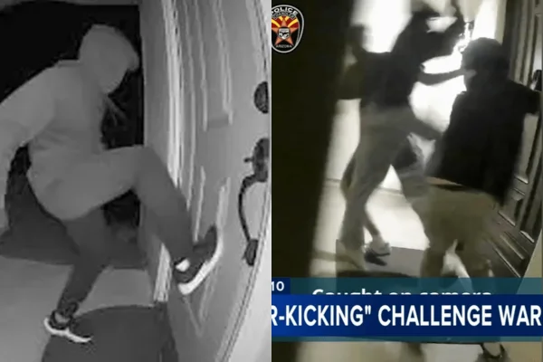 "Desafio do Chute da Porta" sai do TikTok e vira caso de polícia