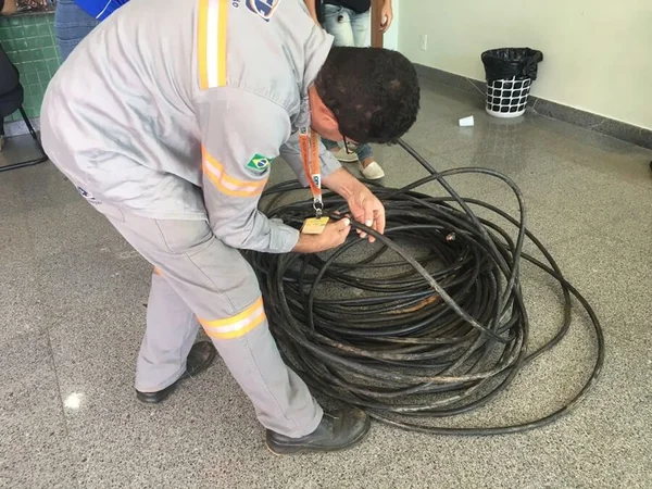 PCDF investiga empresários por receptação de cabos de cobre furtados