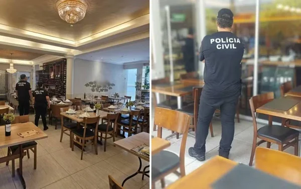 imagem colorida restaurante suspeito caixa 2