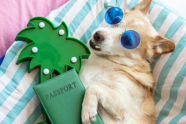 Pet nas férias