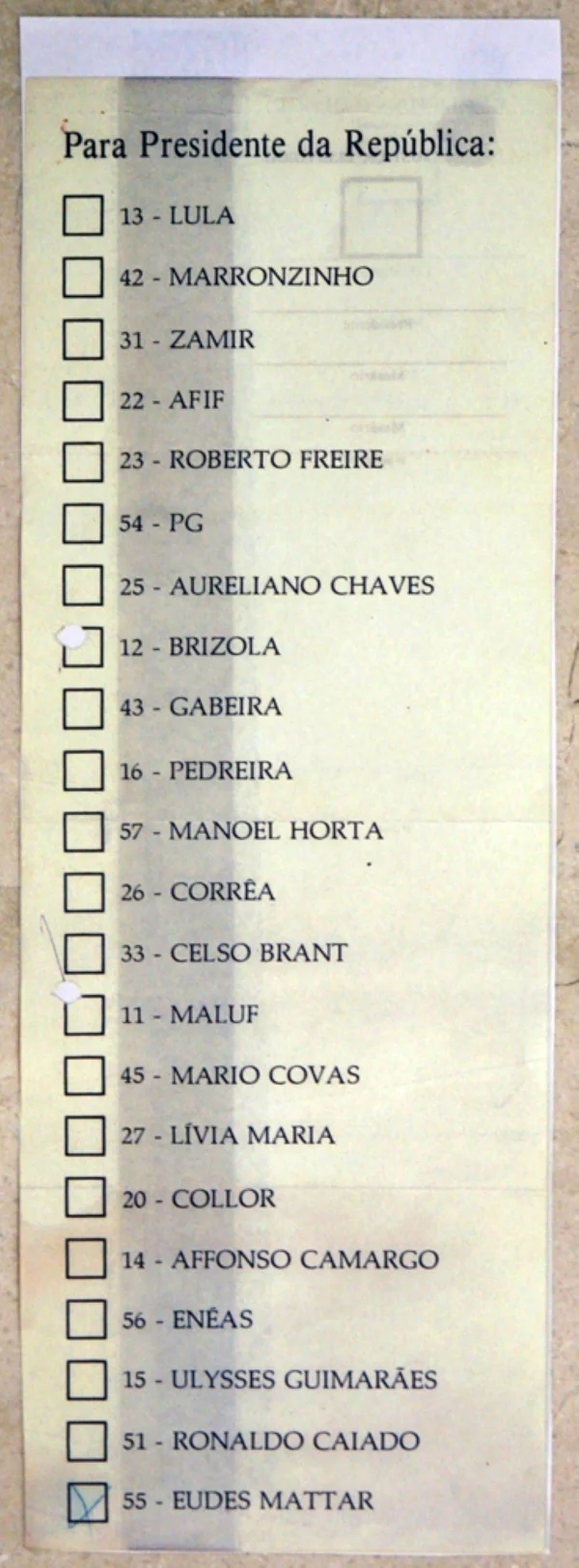 Cédulas, apuração manual e fraudes: como era votar antes da urna eletrônica - destaque galeria