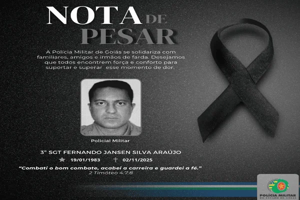 Batalhão da PMGO lamenta morte de sargento em acidente com Mercedes