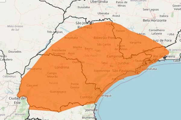 inmet alerta laranja chuvas intensas são paulo