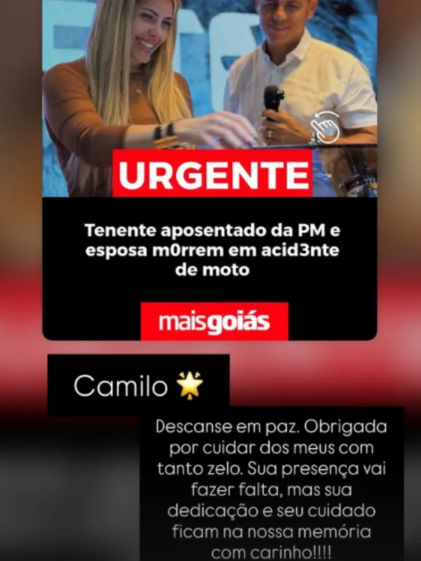 Poliana Rocha lamenta morte de segurança de Virginia: “Descanse em paz” - destaque galeria Poliana Rocha lamenta morte de segurança de Virginia: “Descanse em paz” - destaque galeria