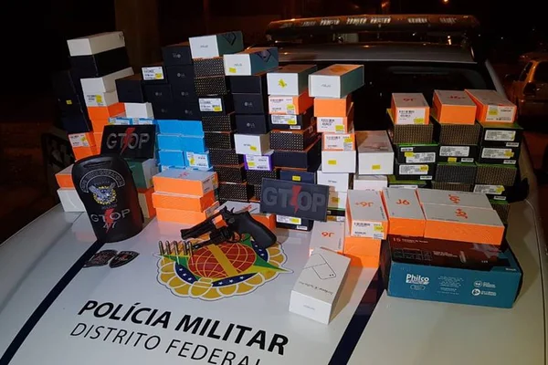 PM prende membros de quadrilha especializada em roubo de celular no DF