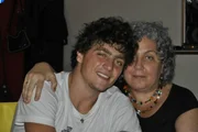 Francisco Frateschi e a mãe, Yolanda Vianna