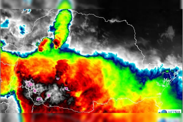 Tornado no Paraná