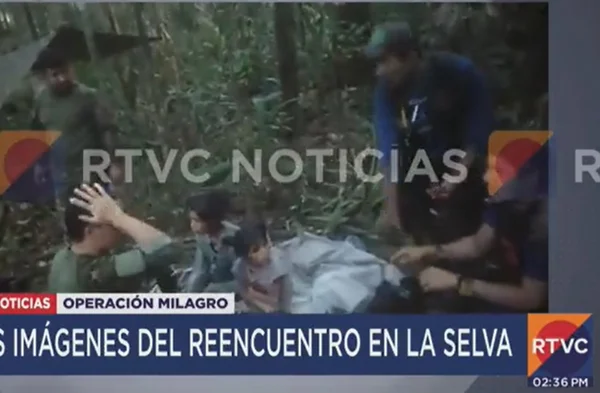 Colômbia divulga imagens do resgate das crianças desaparecidas; vídeo