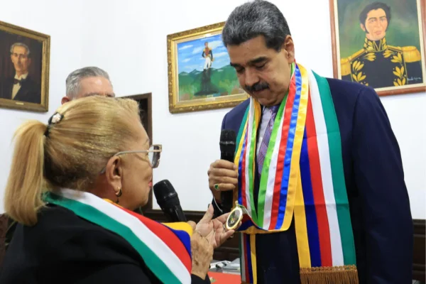 Imagem colorida, Maduro se autoproclama arquiteto da paz após Corina receber Nobel- Metrópoles