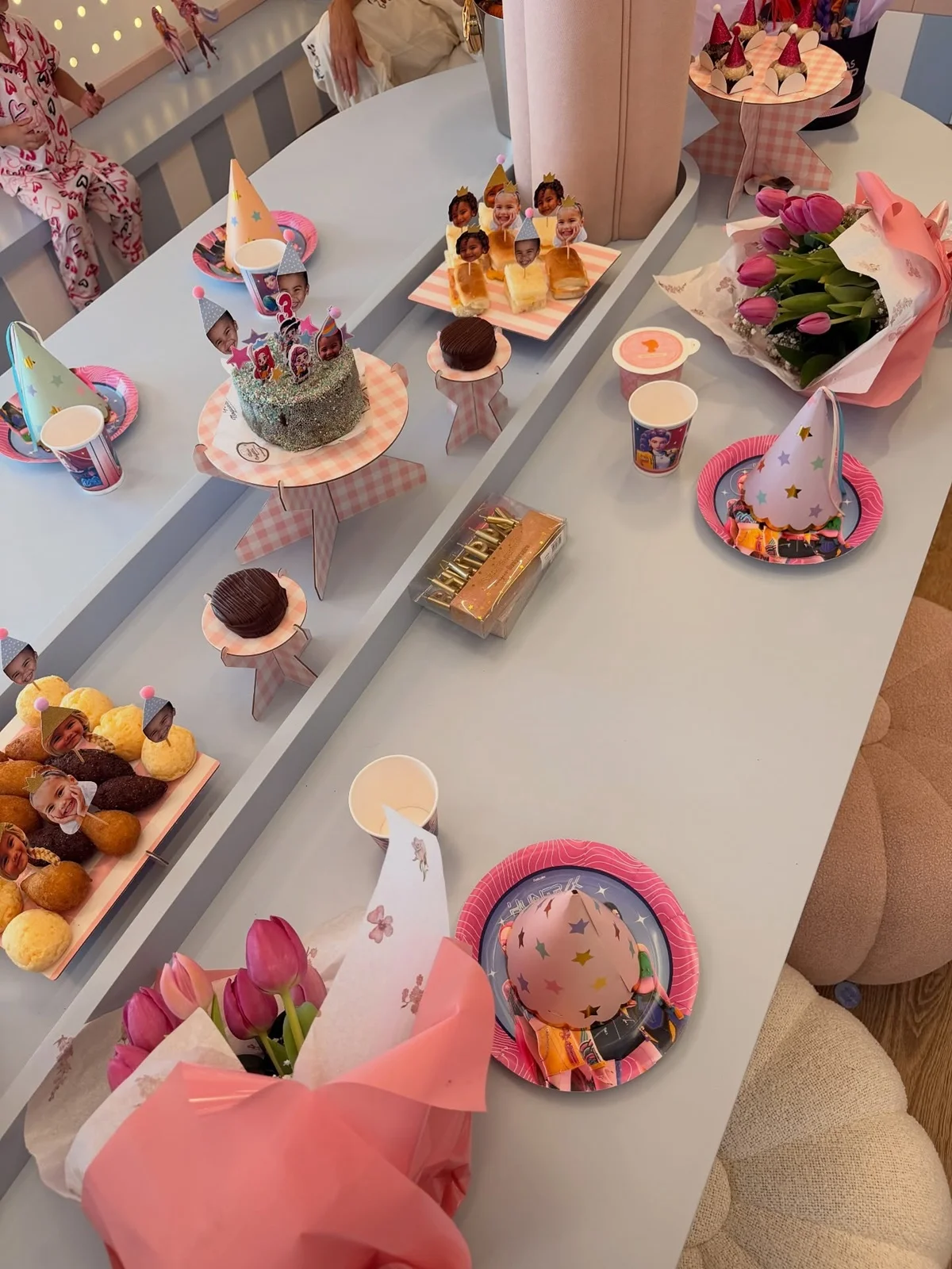 A decoração da surpresa para Mavie, filha de Bruna Biancardi e Neymar A decoração da surpresa para Mavie, filha de Bruna Biancardi e Neymar