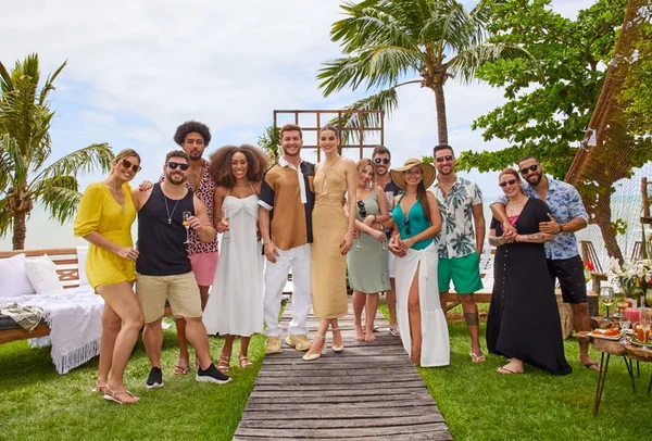 Foto dos participantes de Casamento às Cegas - Metrópoles