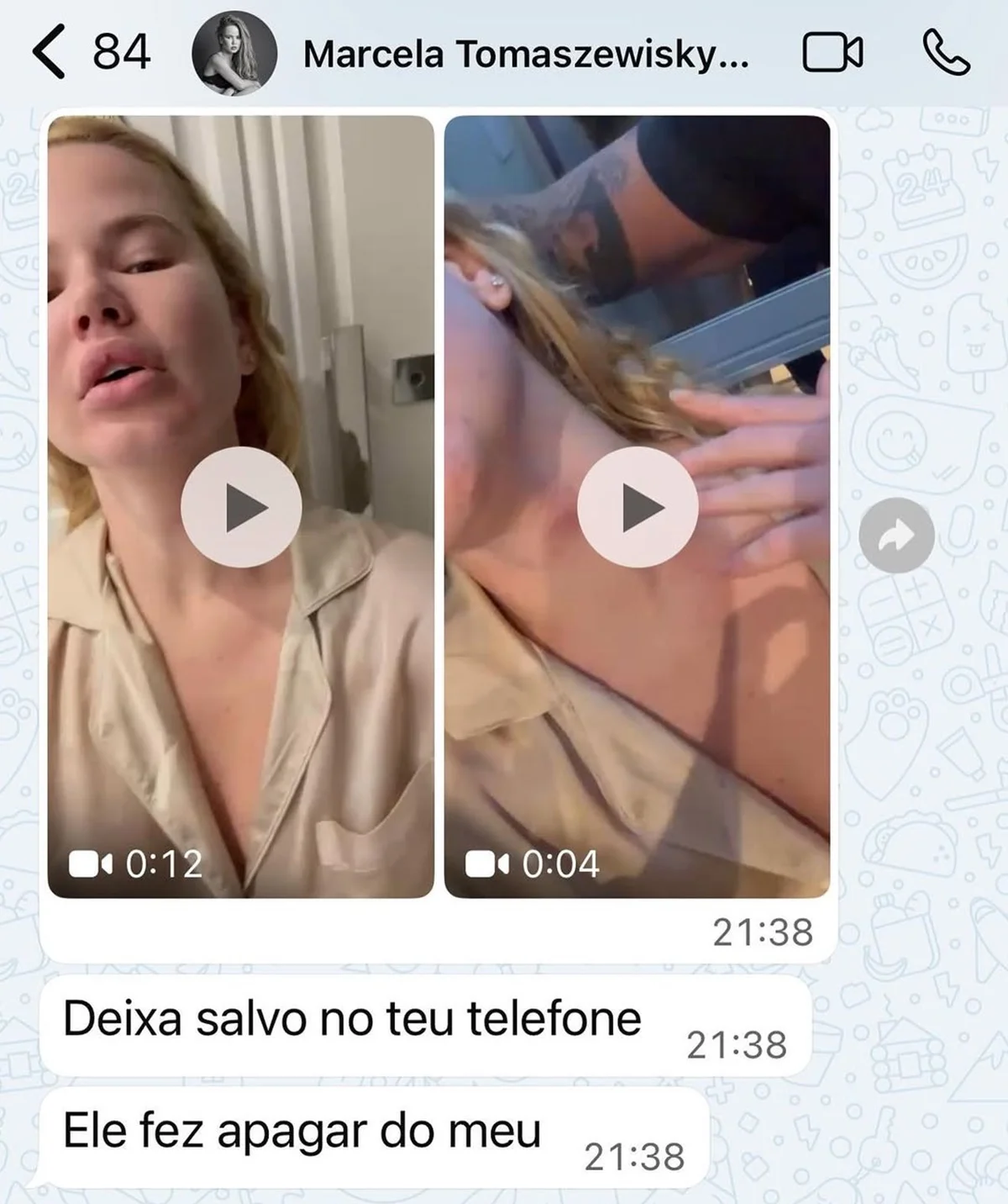 Prints confirmam que Marcela Tomaszewski foi agredida por Dado Dolabella Prints confirmam que Marcela Tomaszewski foi agredida por Dado Dolabella