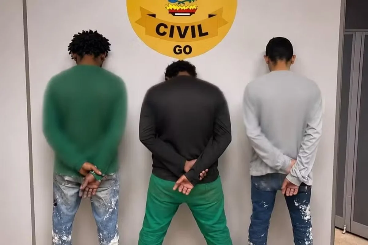 Trio é denunciado e preso por suspeita de estupro coletivo em GO