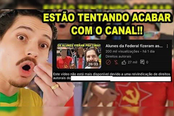 Youtuber famoso por treta com Bolsonaro vaza dados de “alunes” da UnB