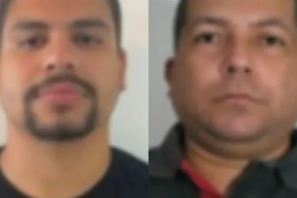 Imagem colorida, Yago Gomes Pereira, de 33 anos, e Denivaldo Jardel Lira Moraes, de 47 anos- Metrópoles