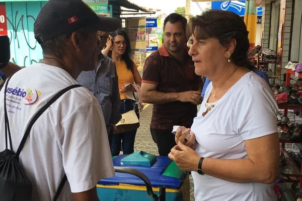 Eliana promete voltar com mão dupla na Avenida Comercial de Taguatinga