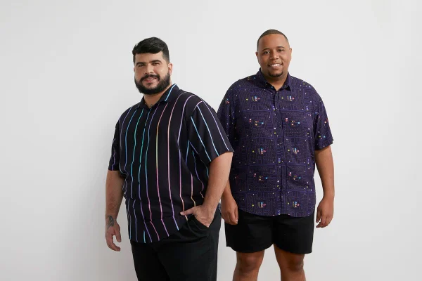 Modelos com peças plus size