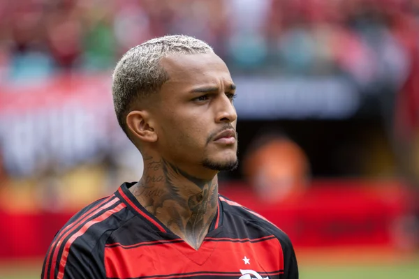 Foto colorida de Wesley, do Flamengo - Metrópoles