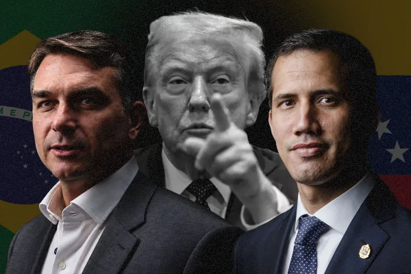 Flávio Bolsonaro diz que pretende liderar oposição brasileira a partir dos Estados Unidos