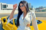 Nina Santos tem cerca de 700 mil seguidores no Instagram Nina Santos tem cerca de 700 mil seguidores no Instagram