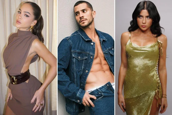 Mel Maia, André Lamoglia e Jade Picon
