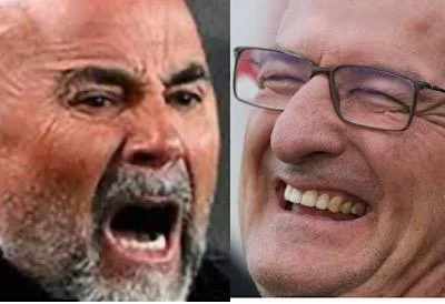 Vamos comparar os números de Dorival Jr com os de Sampaoli
