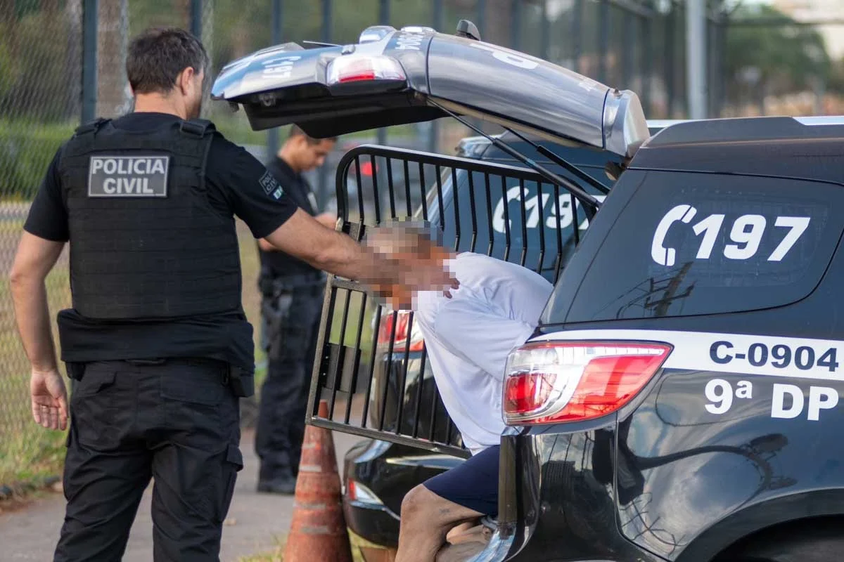 Acusados foram levados para a 5ª DP Acusados foram levados para a 5ª DP