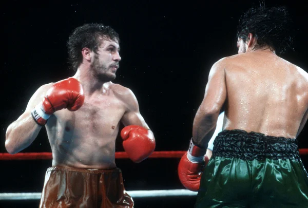 Foto colorida de boxeador - Metrópoles