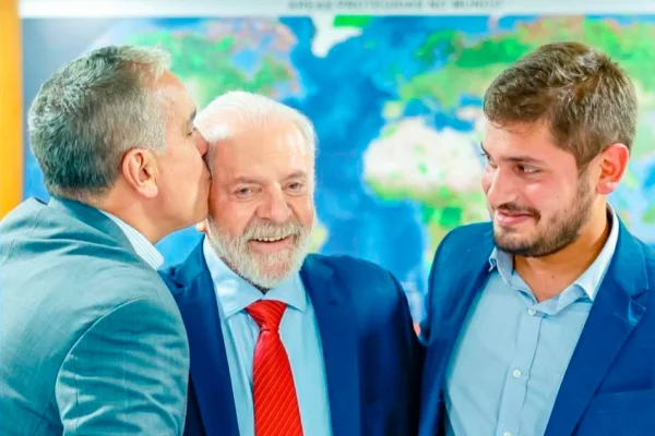 André Ceciliano, Lula e Andrezinho Ceciliano