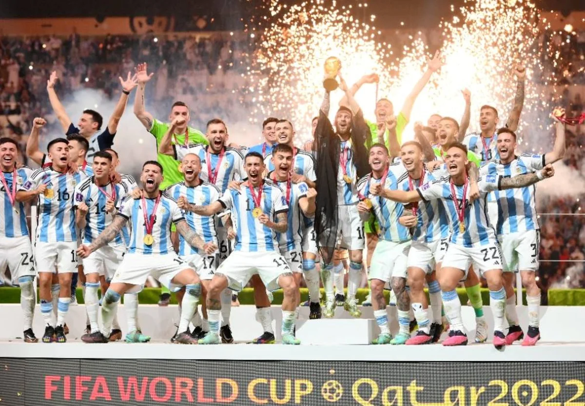 Argentina é tricampeã da Copa do Mundo Argentina é tricampeã da Copa do Mundo