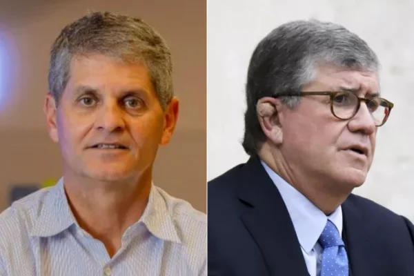 Luís Henrique Guimarães, ex-CEO da Cosan, e o empresário Rubens Ometto
