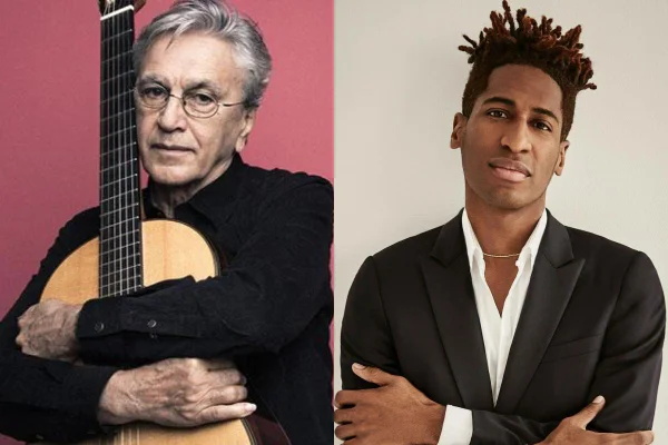 Caetano Veloso e Jon Batiste