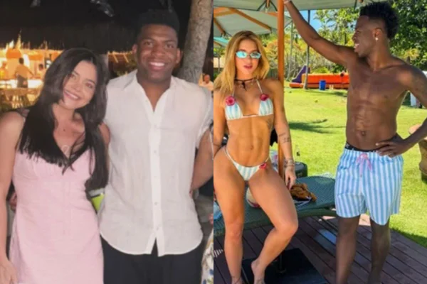 Montagem colorida de Maressa Lopes, Netinho, Virginia e Vini Jr. - Metrópoles