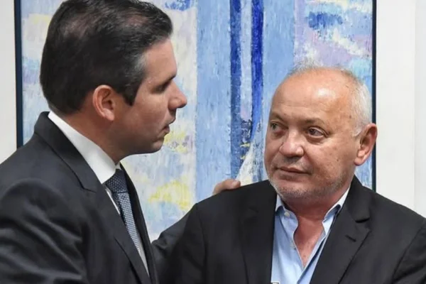 PRESIDENTE DA CBPA ABRAÃO LINCON AO LADO DO PRESIDENTE DA CÂMARA HUGO MOTTA - METRÓPOLES