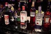 Bebidas do bar 
