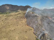 Fogo na Serra do Curral, em BH Fogo na Serra do Curral, em BH