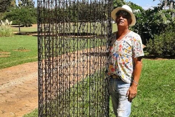 Administração de Brazlândia remove obra do artista Francisco Galeno
