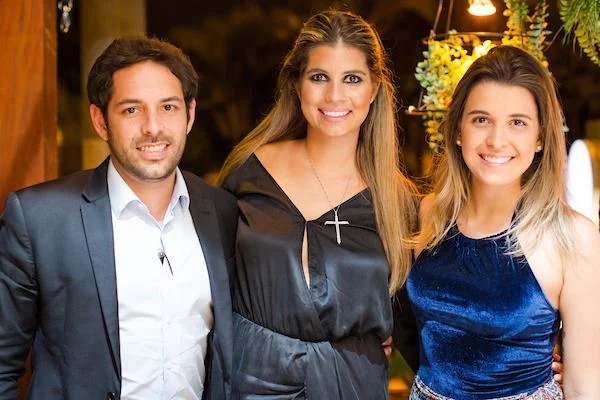 Eduardo Alarcão, Fernanda Amaral e Taina Nogueira Eduardo Alarcão, Fernanda Amaral e Taina Nogueira