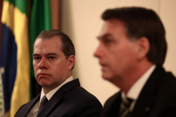 Dias Toffoli e Jair Bolsonaro