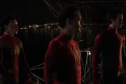 Tobey Maguire, Andrew Garfield e Tom Holland como Homem-Aranha em Sem Volta Para Casa Tobey Maguire, Andrew Garfield e Tom Holland como Homem-Aranha em Sem Volta Para Casa