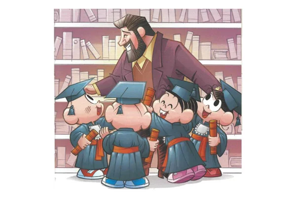 Mario Sergio Cortella ensina filosofia com a Turma da Mônica