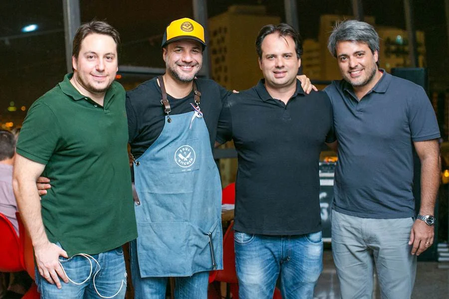 Andre D'Alessandro, Alexandre Pernet, Rodrigo Verri e Luciano Verri Andre D'Alessandro, Alexandre Pernet, Rodrigo Verri e Luciano Verri