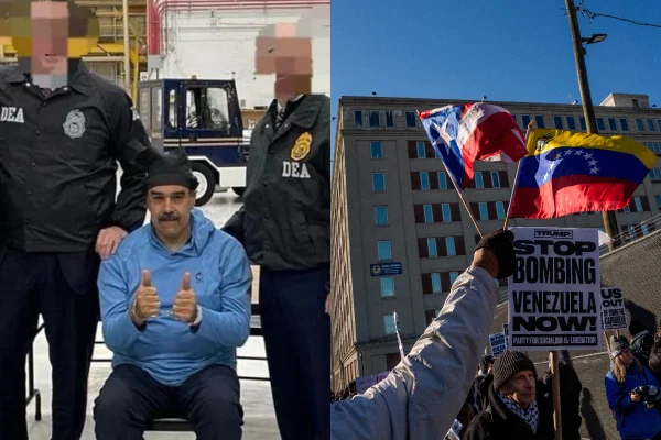 Imagem colorida, presídio onde Maduro está detido - Metrópoles