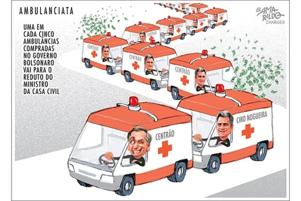 Charge do Amarildo