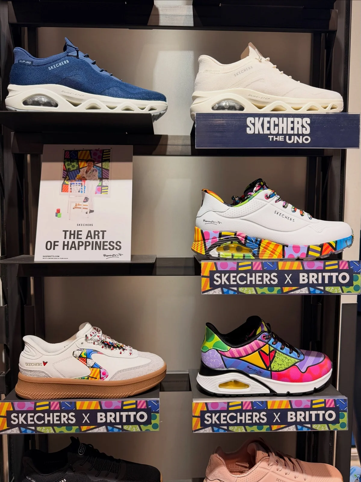 Coleção Britto X Skechers Coleção Britto X Skechers