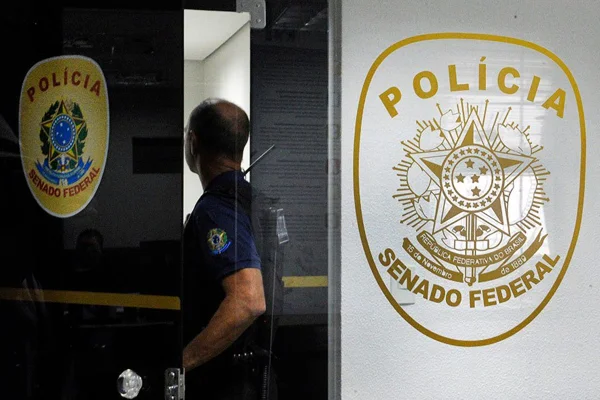 Foto colorida da Polícia Legislativa do Senado Federal - Metrópoles